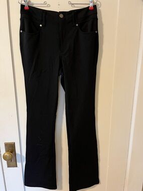 Simply Vera Vera Wang Black Bootcut button dress pants medium
